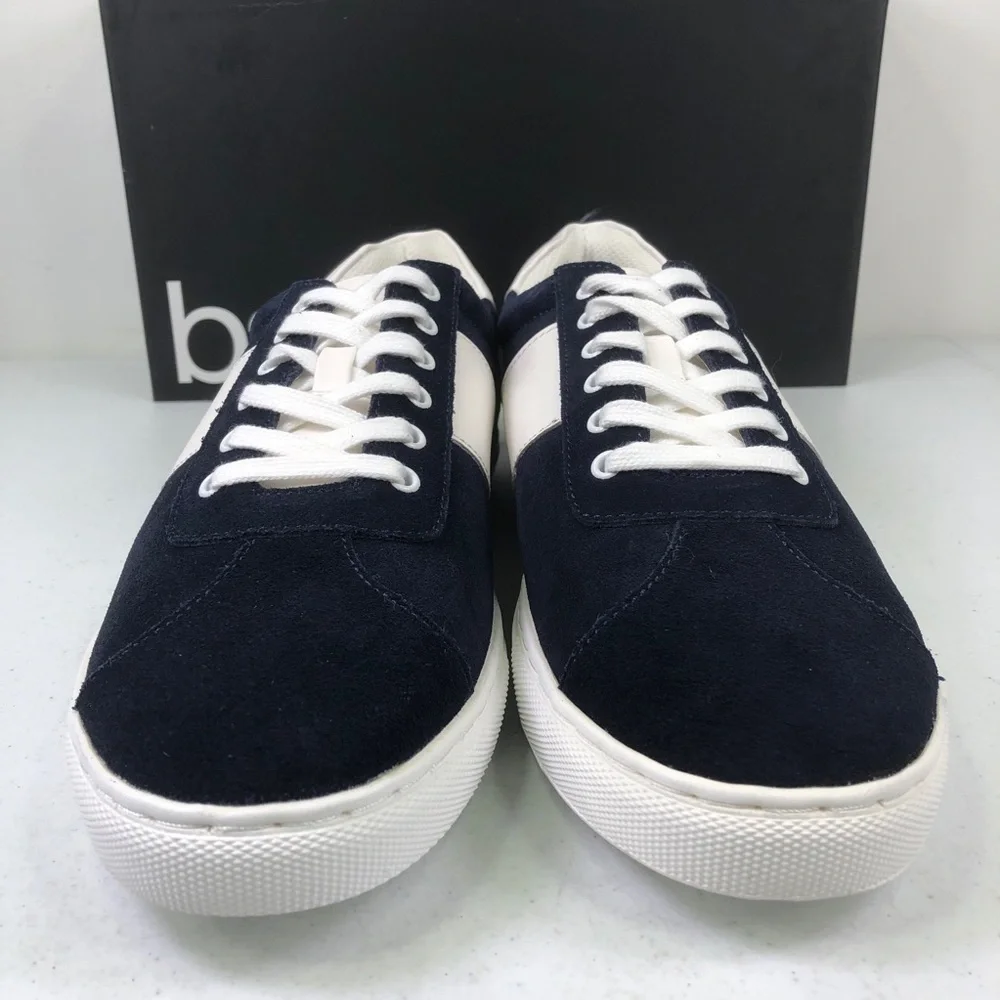 BAR III Keagan Navy Sneaker Lace Up Shoes